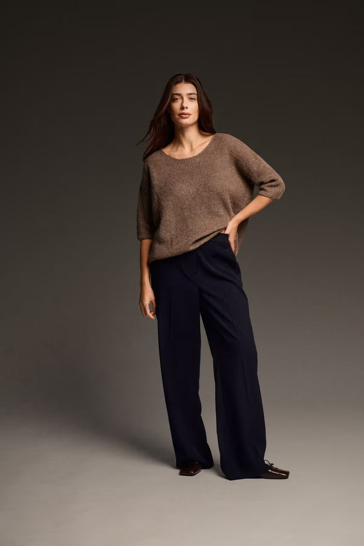 SOAKED IN LUXURY SLTuesdag Jumper Walnut