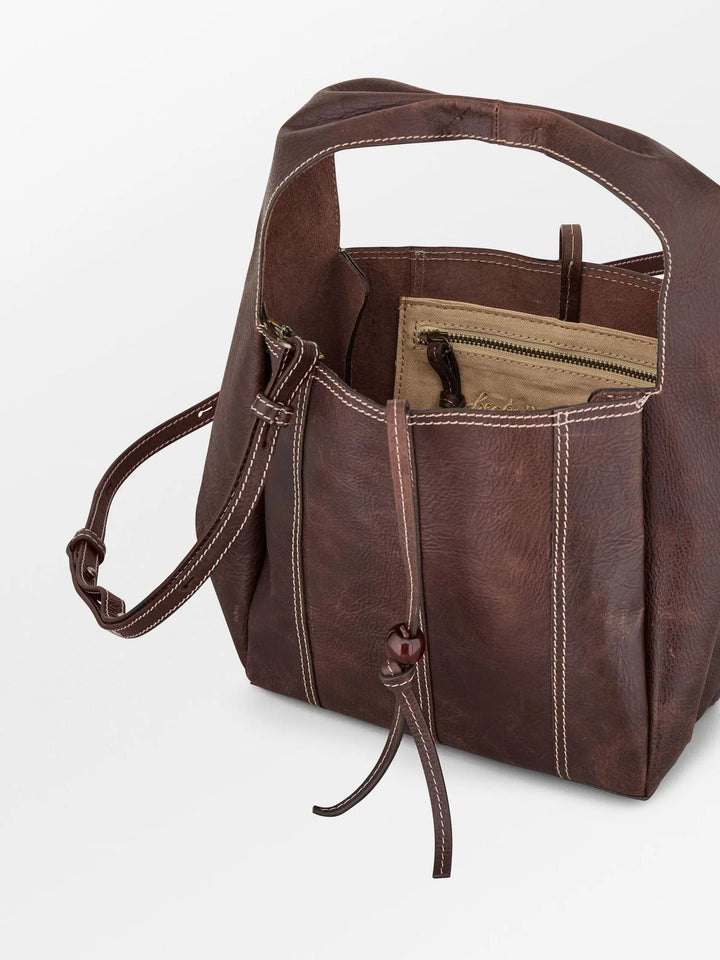 BECKSÖNDERGAARD Panel Harper Bag Chocolate Torte