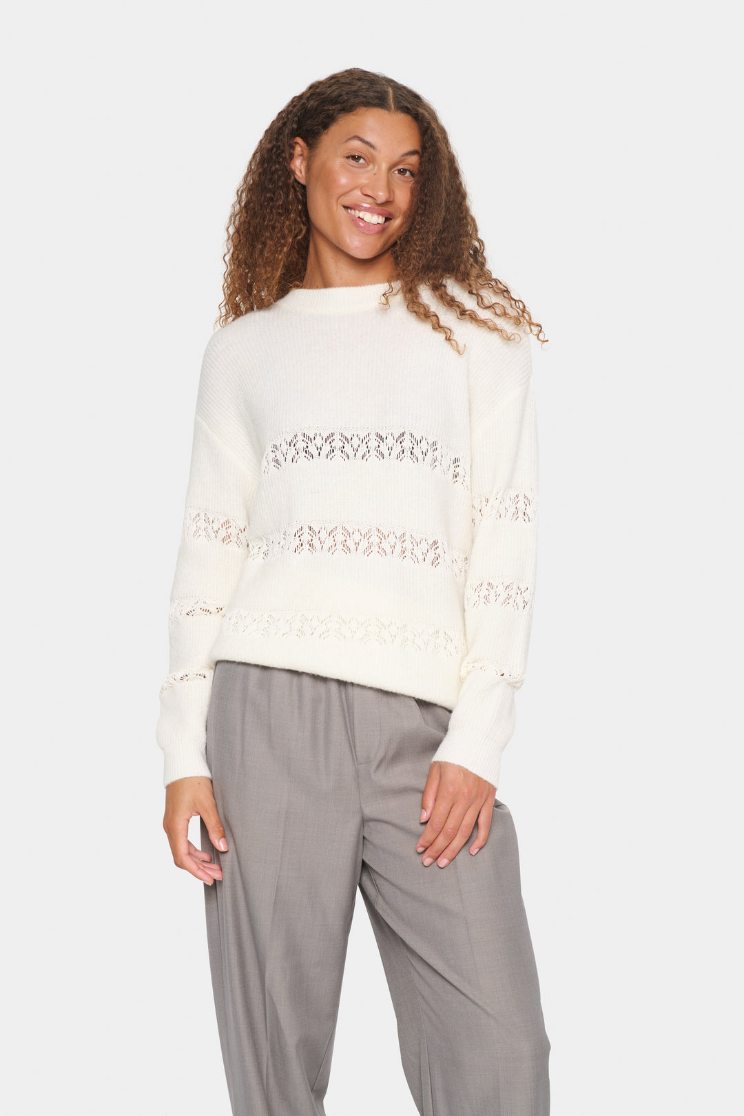 SAINT TROPEZ IngelaSZ Pullover Ice