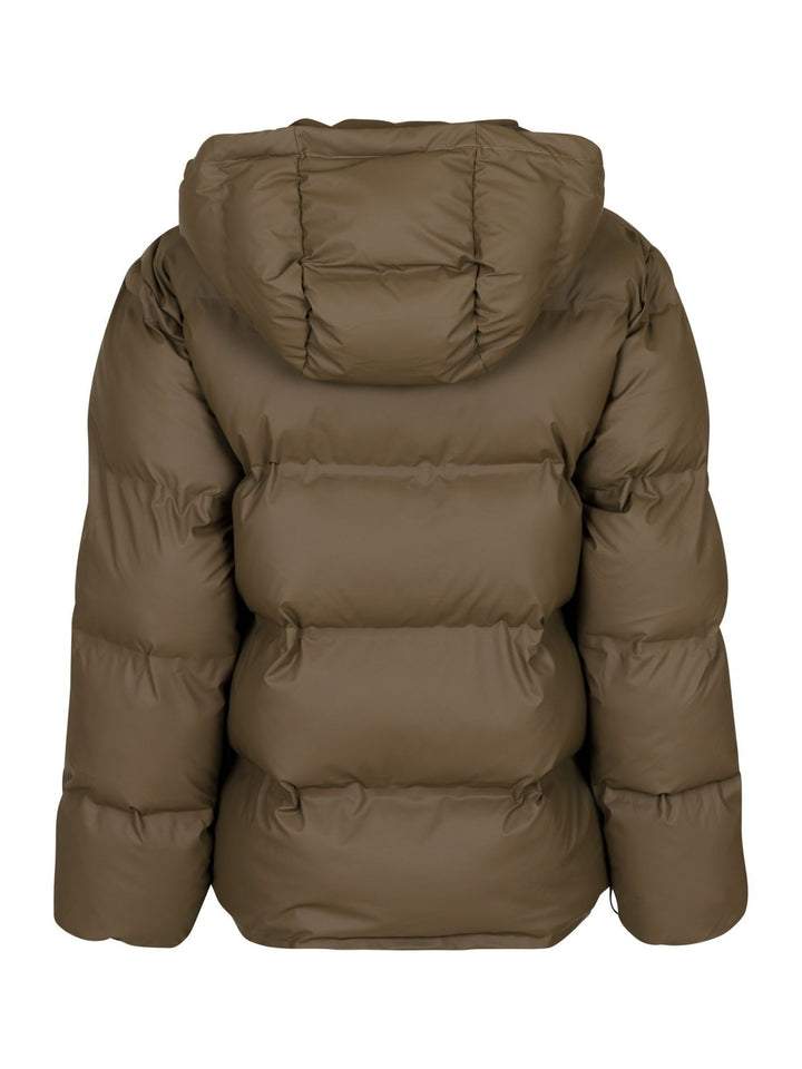 NEO NOIR Fox C Puffer Jacket Dark Taupe