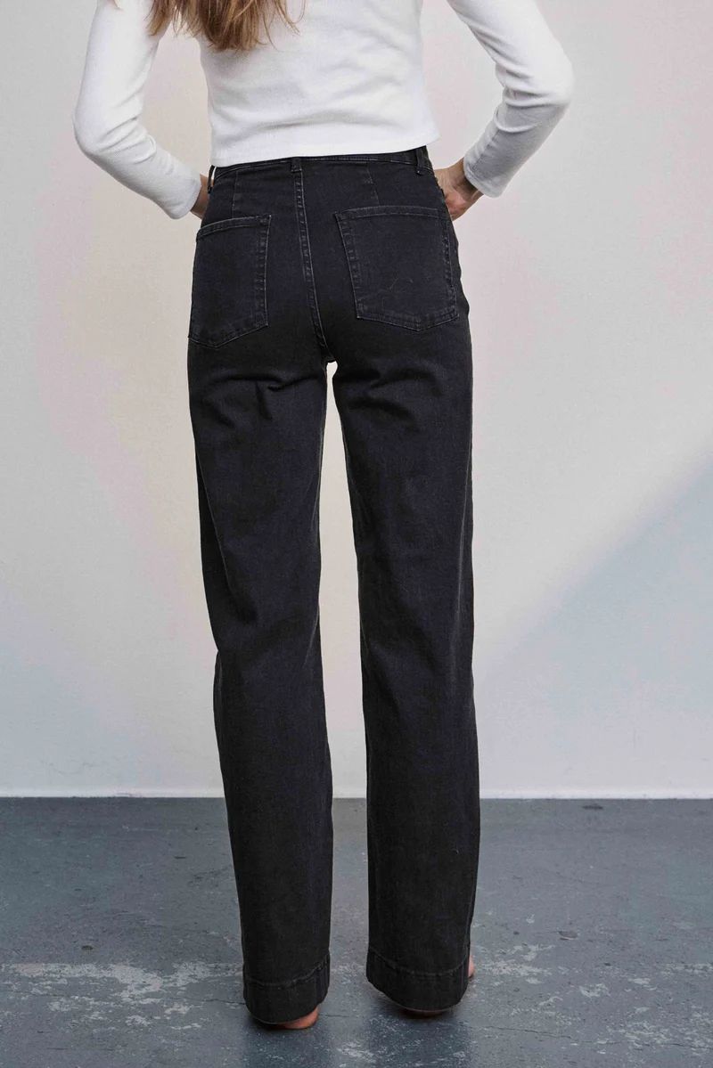 NÜMPH NUparis Jeans Long Black Caviar