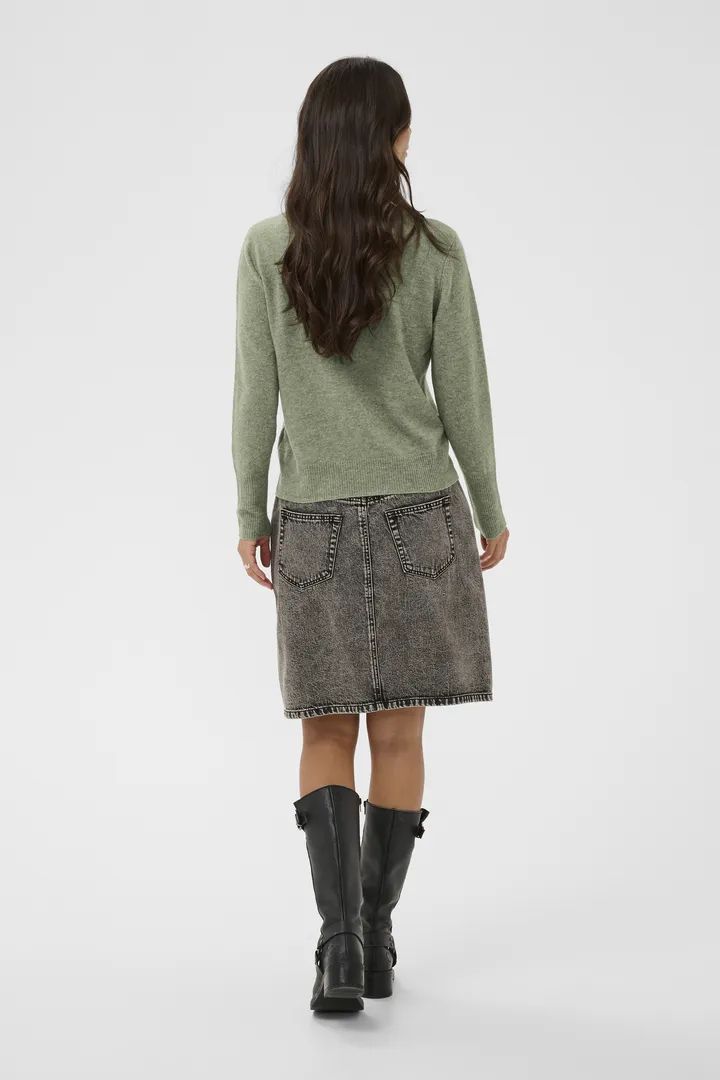 KAFFE KAcashie Pullover Sea Spray Melange