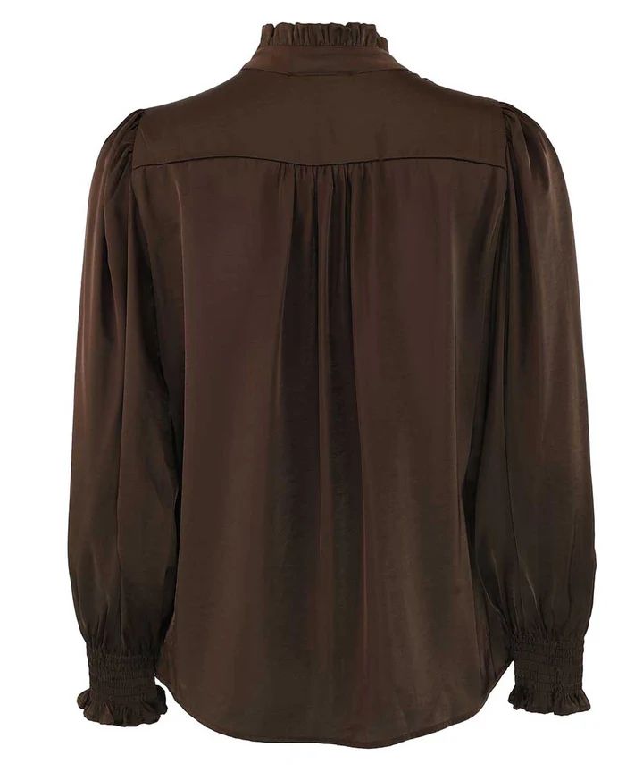 CONTINUE Moe Satin LS Brown