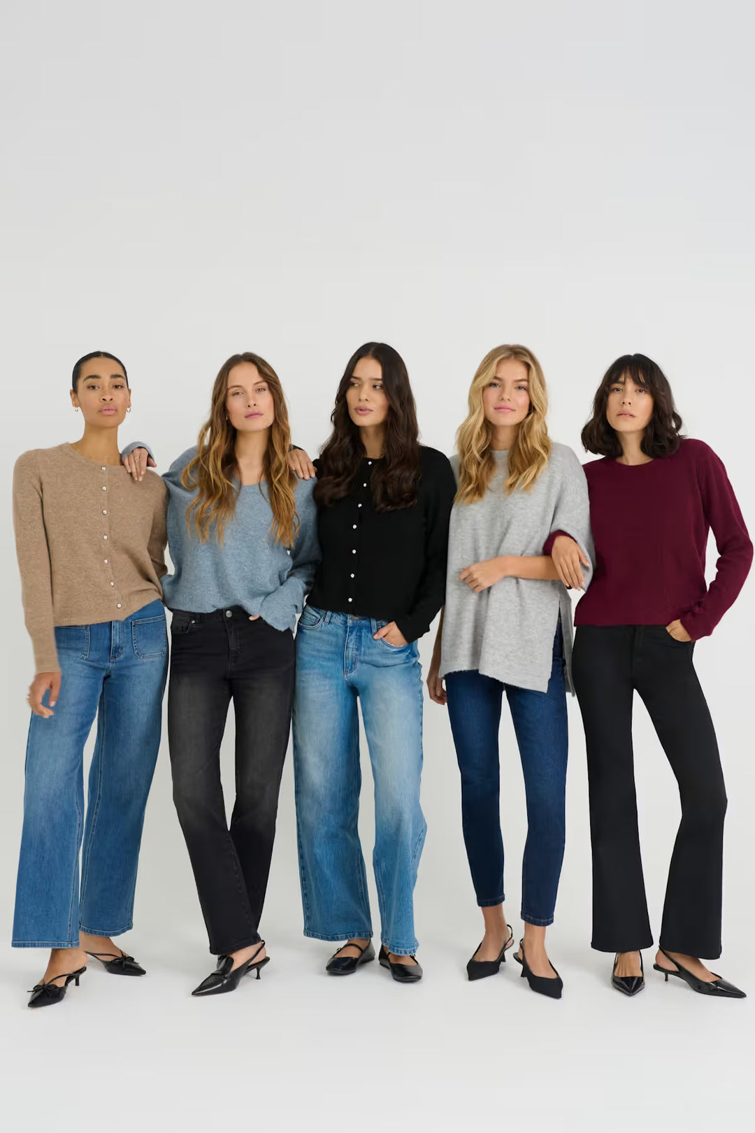 KAFFE KAniel Knit Cardigan Black Deep