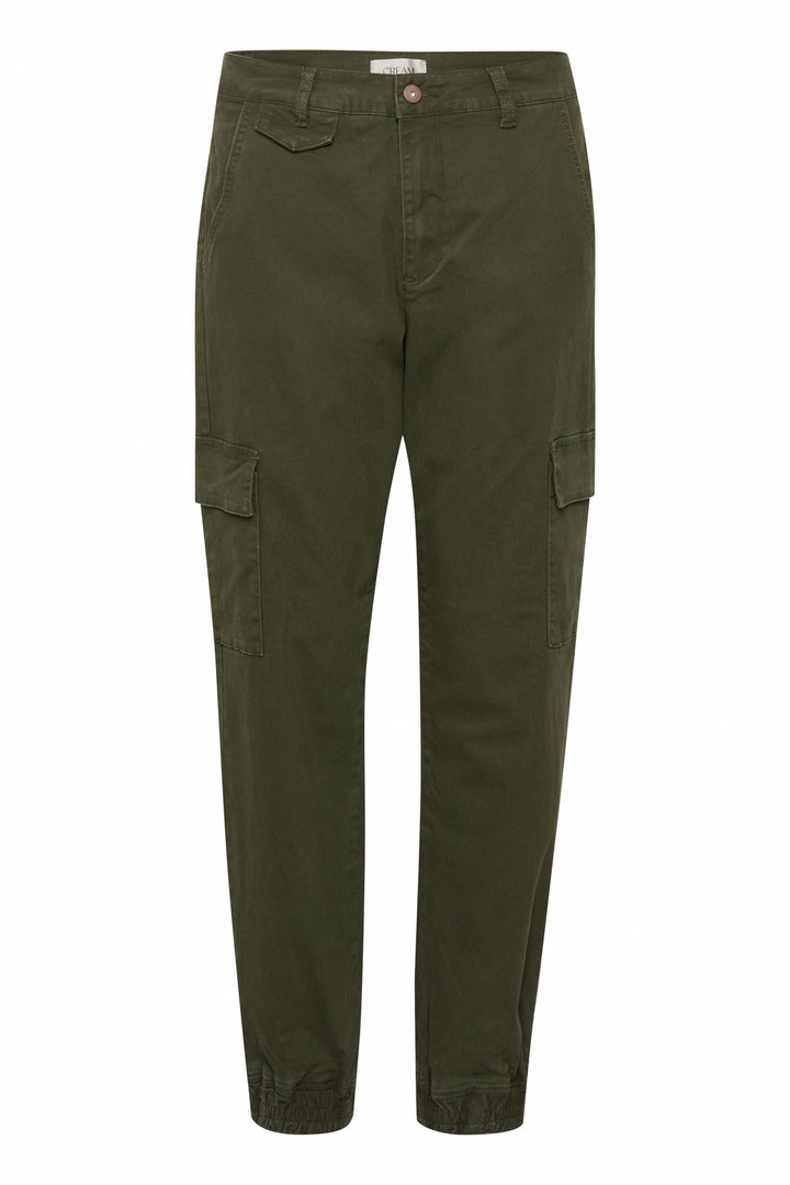 CREAM CRManva Pant Forest Green