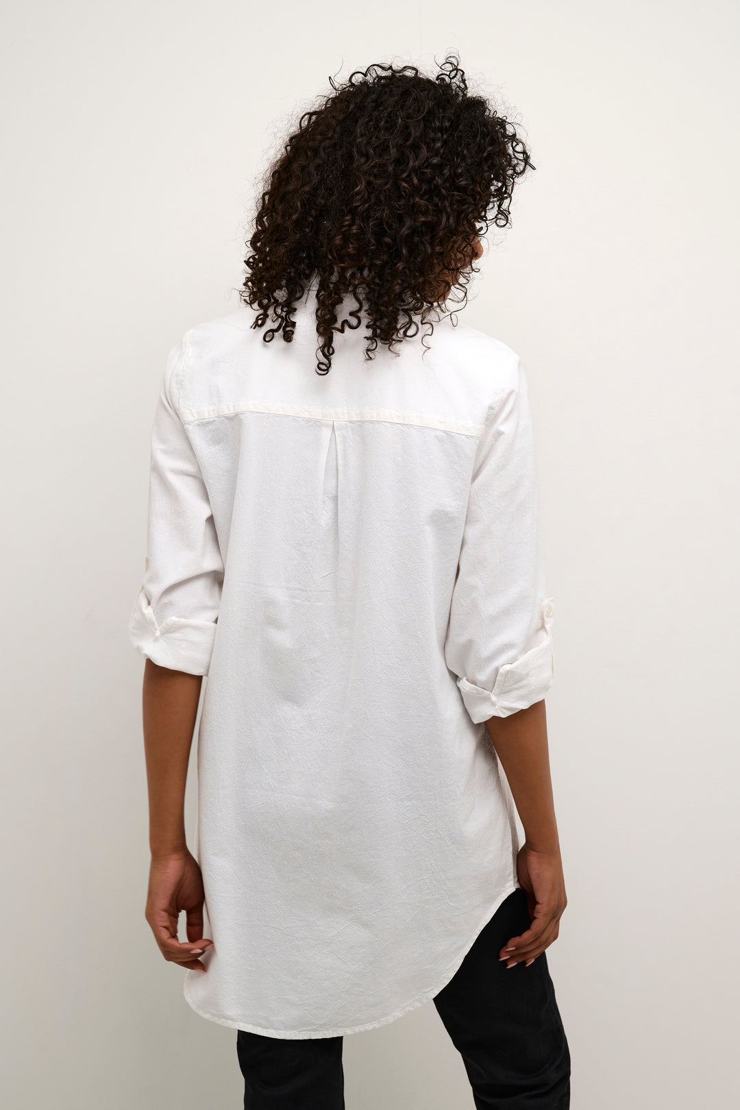 KAFFE KAnaya Shirt Tunic Chalk