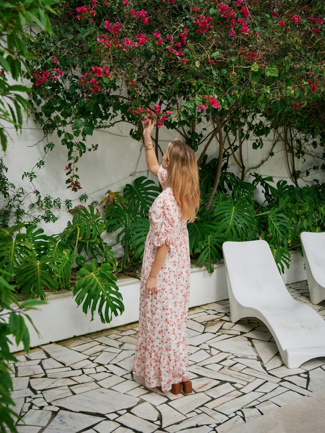 NEO NOIR Rilana Pretty Flower Dress Red