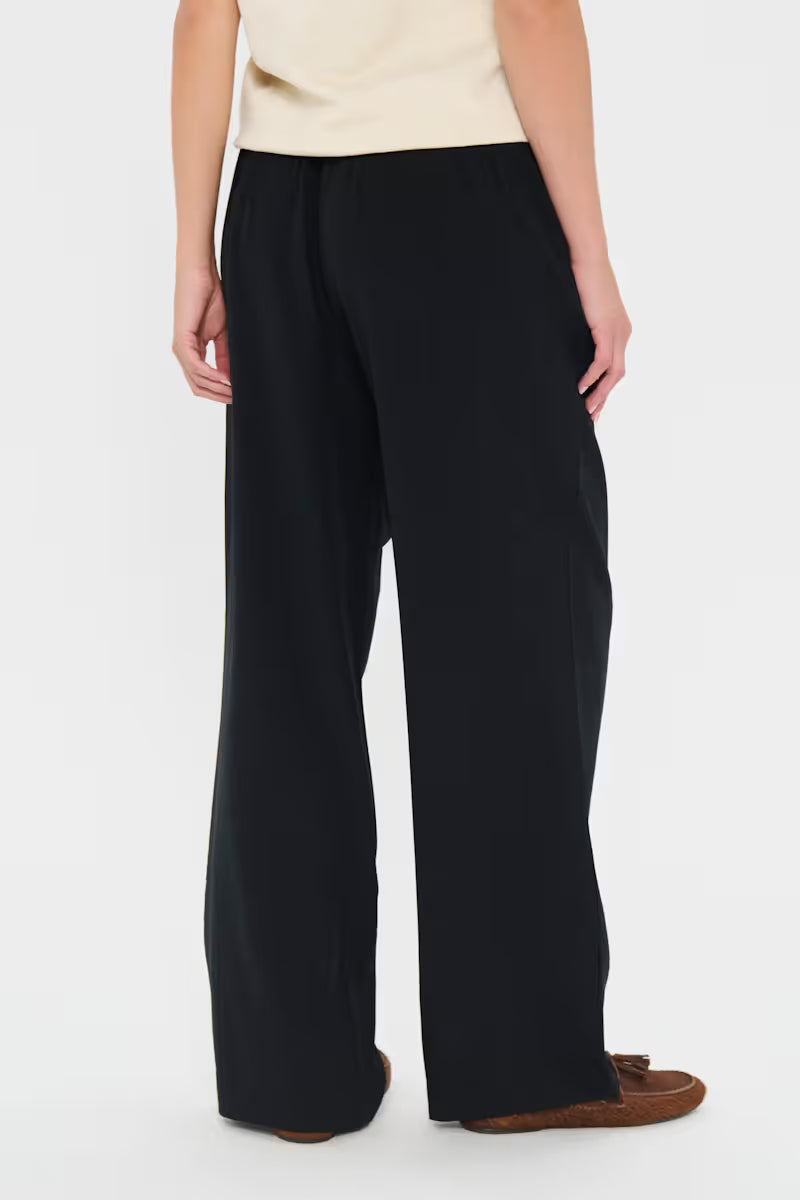 SAINT TROPEZ CelestSZ Wide Leg Pants Black