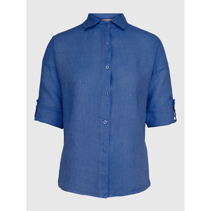 CORNU VeraCO shirt - Mid blue