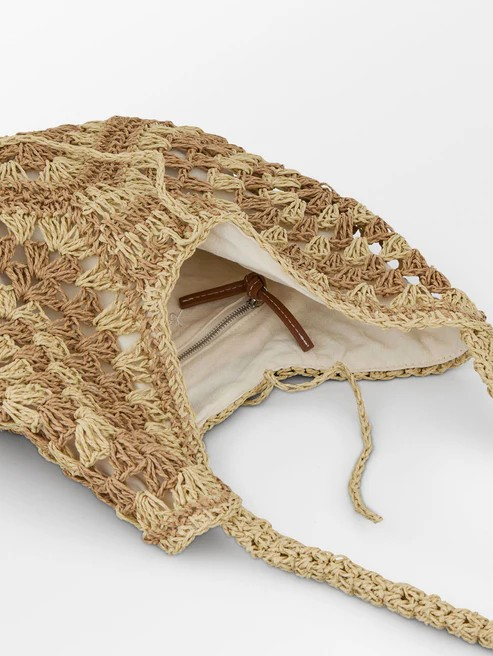 BECKSÖNDERGAARD Wafted Emily Bag Beige/Nature