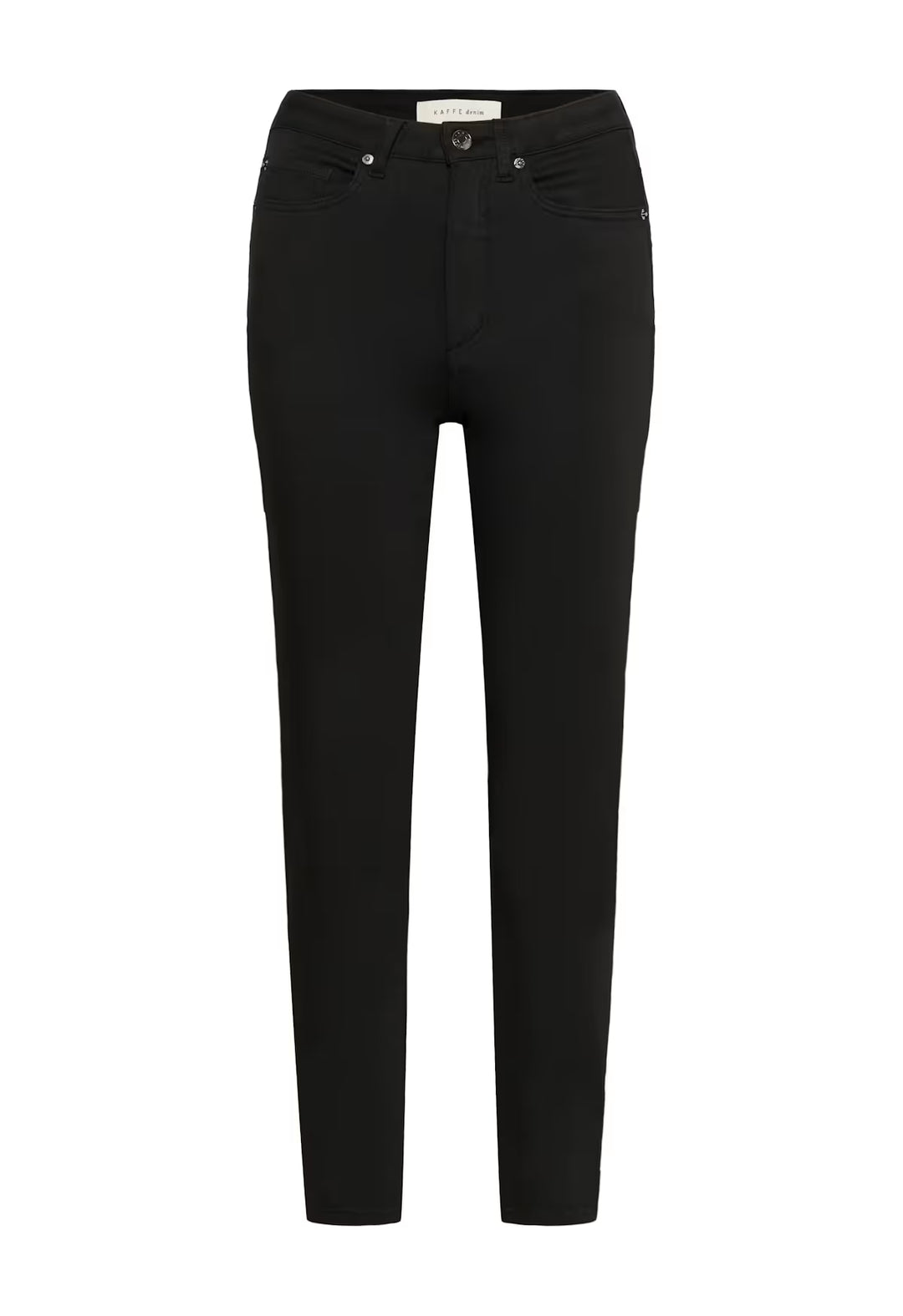 KAFFE KAwillow HW Slim Fit Jeans Black Deep