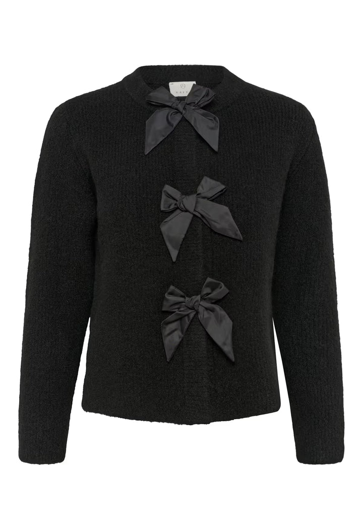 KAFFE KAmay Knit Cardigan Black Deep