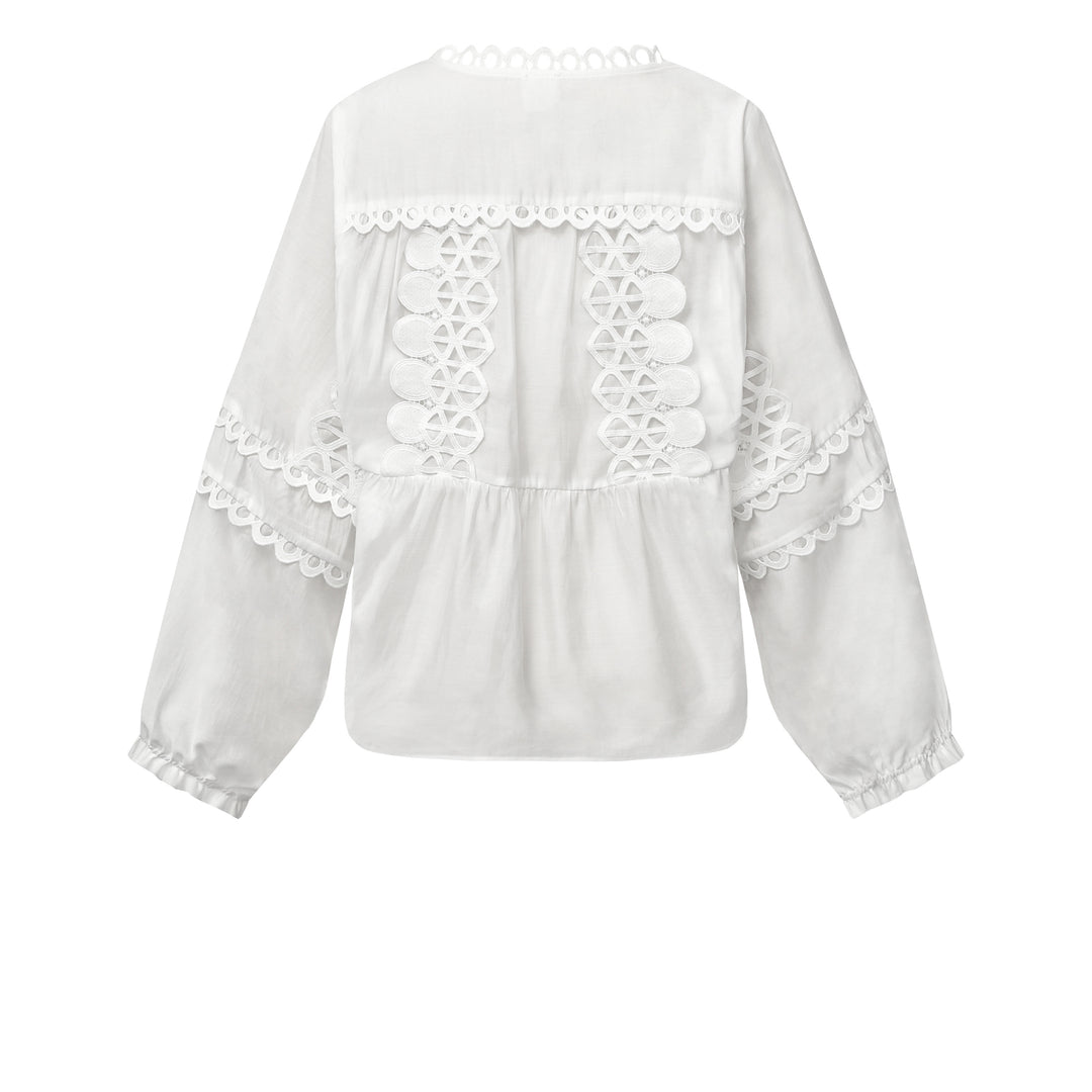 GOSSIA KaiaGO Lace Blouse Off-white