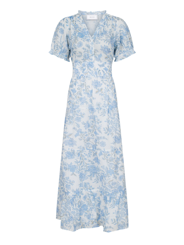 NEO NOIR Kanza Rose Field Dress Light Blue