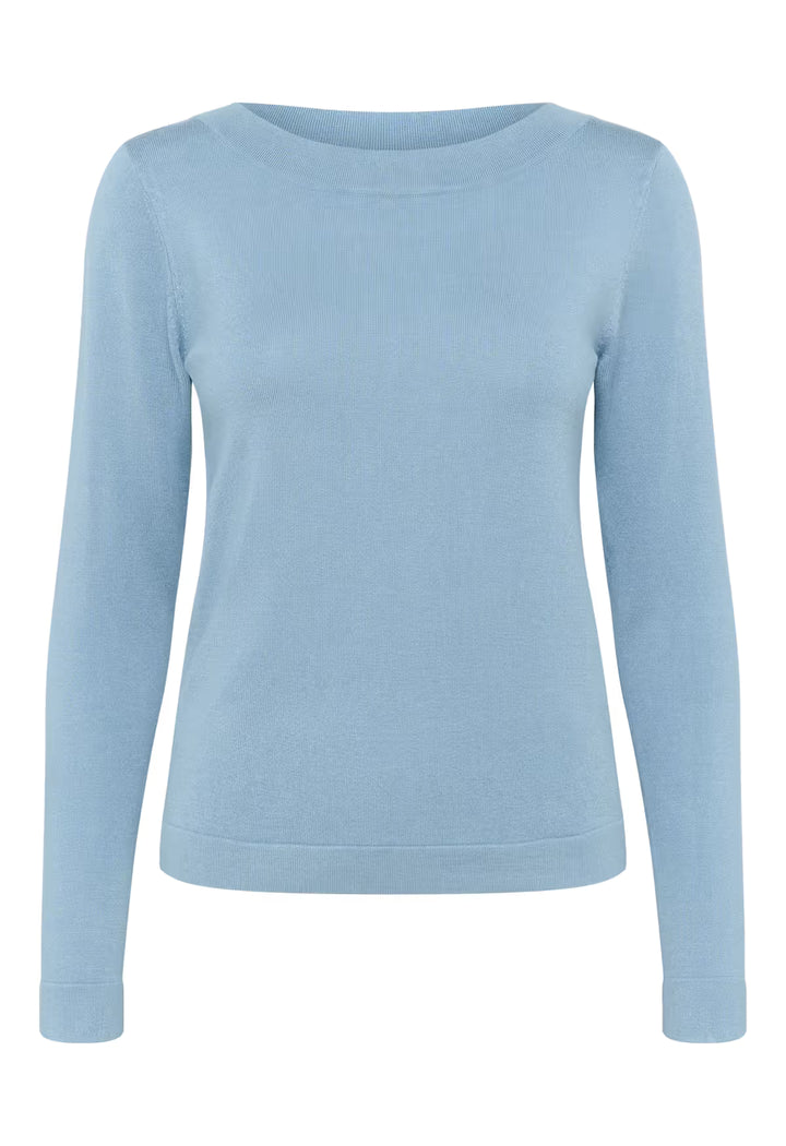 KAFFE KAlizza Knit Pullover Windward Blue