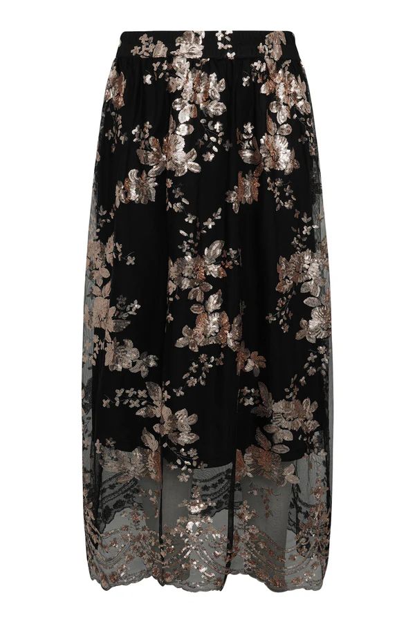 A-VIEW Estelle Skirt Rose Gold