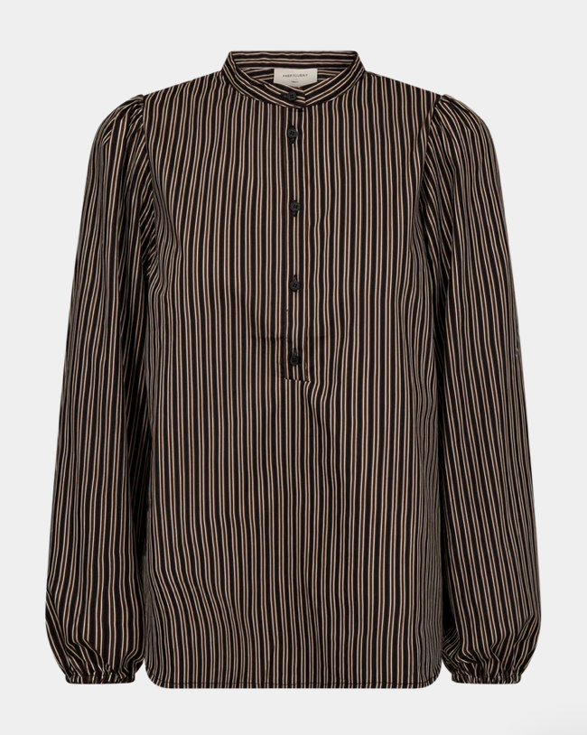 FREEQUENT FQJolie-Blouse Black Brown