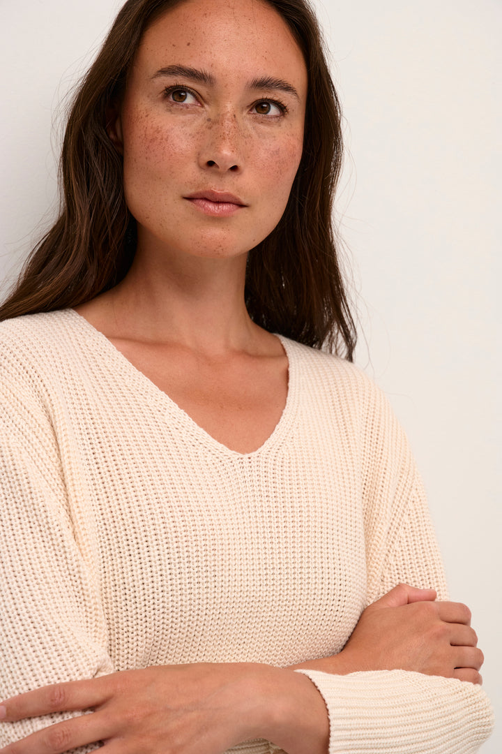 KAFFE KAmerian Pullover Turtledove