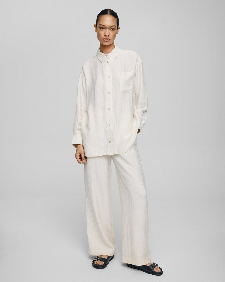 MSCH COPENHAGEN Disa HW Pants Sand Melange