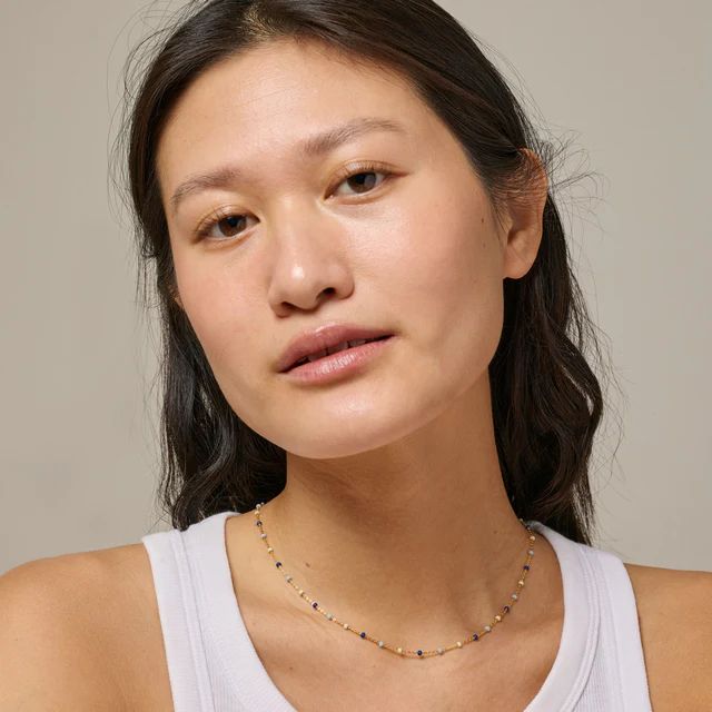 ENAMEL COPENHAGEN Lola Necklace Marine