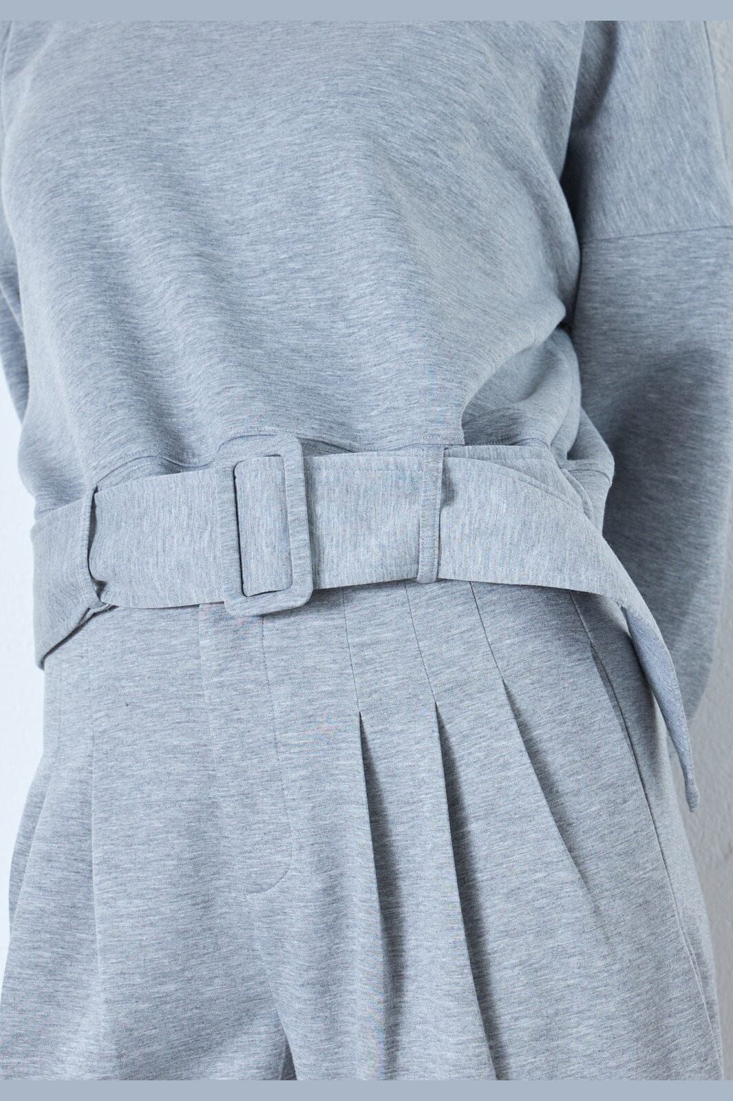 CO´COUTURE LanceCC Belt Sweat Grey Melange