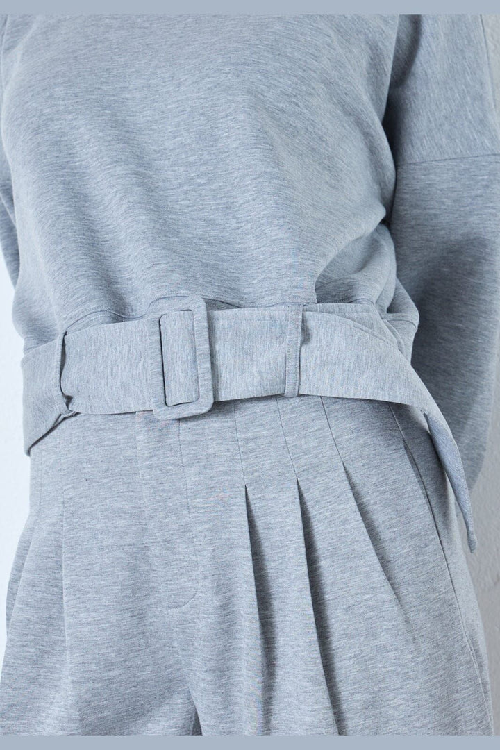 CO´COUTURE LanceCC Belt Sweat Grey Melange