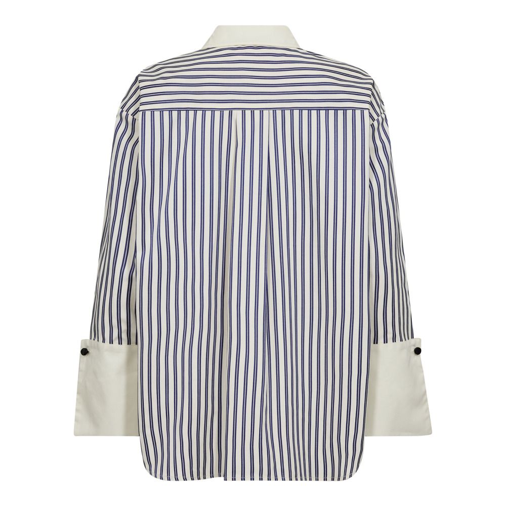CO´COUTURE SamsonCC Stripe Cuff Shirt Navy