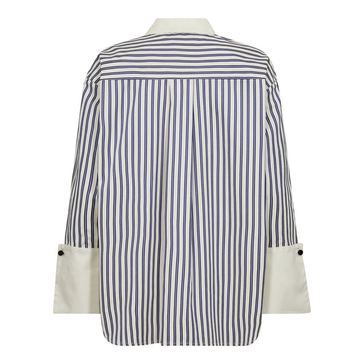 CO´COUTURE SamsonCC Stripe Cuff Shirt Navy