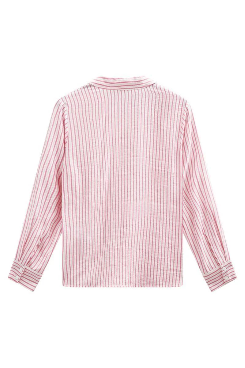 FREEQUENT FQkimmi Shirt Star Off White Wild Orchid