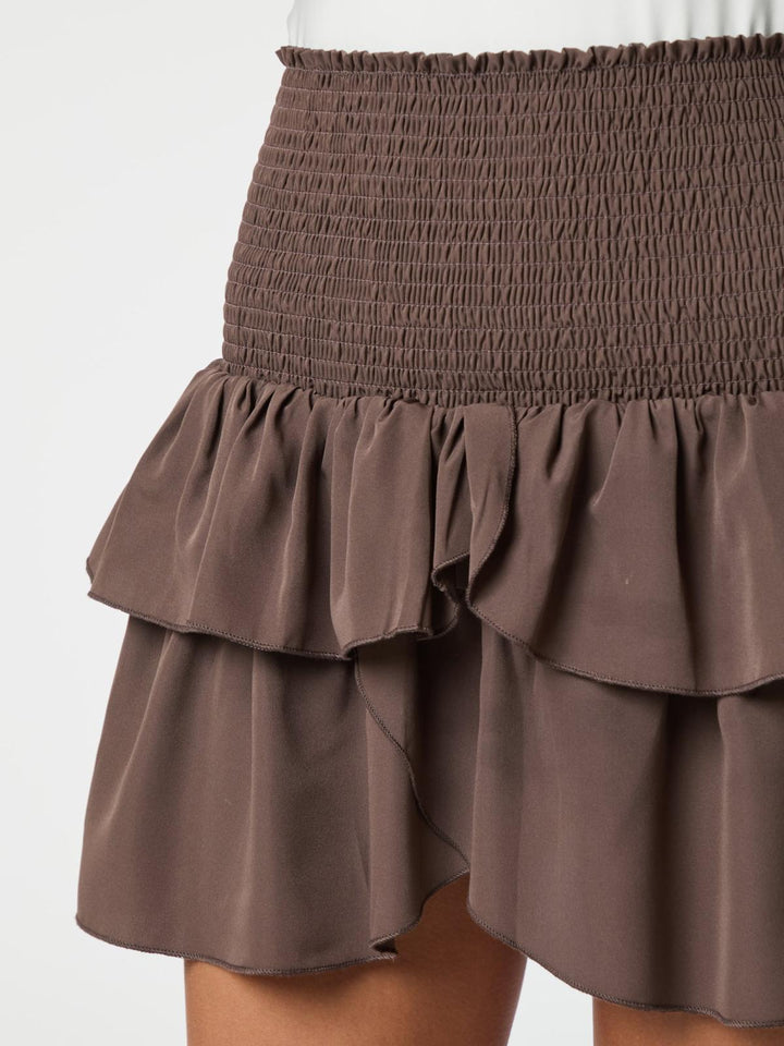 NEO NOIR Carin R Skirt Dusty Brown