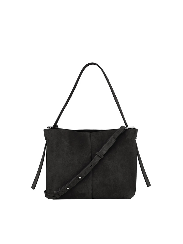 BECKSÖNDERGAARD Suede Fraya Small Bag Black