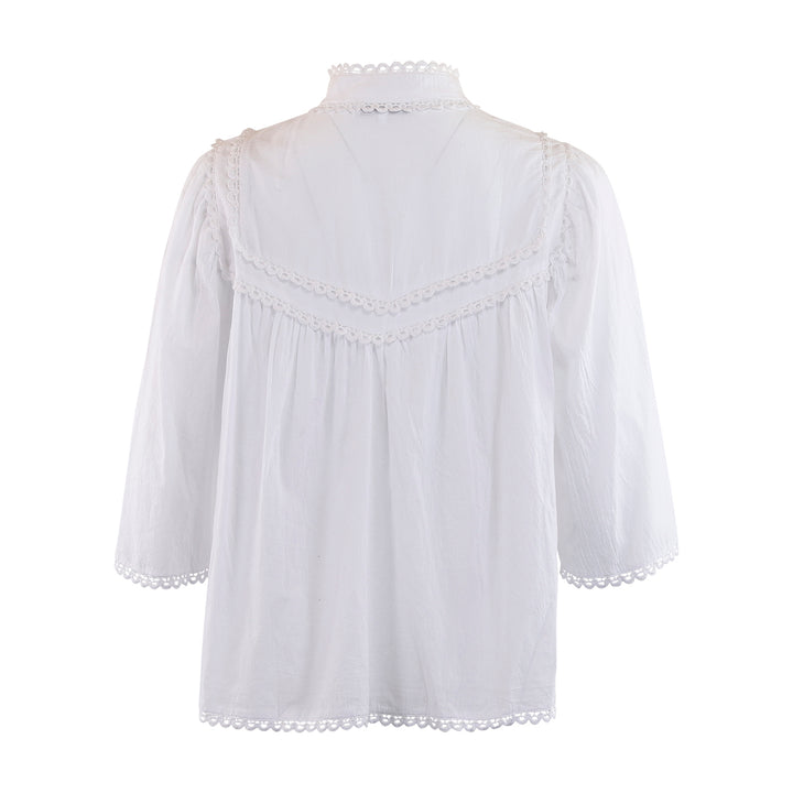 CONTINUE Isa Blouse White