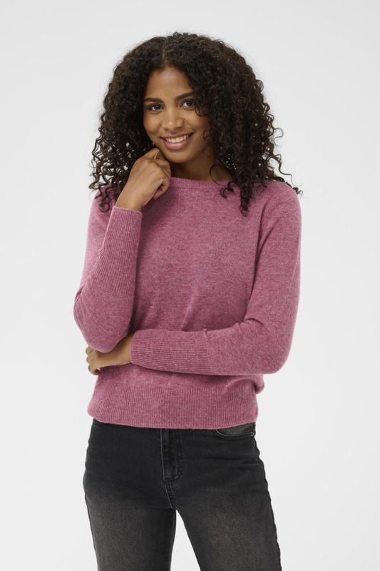 KAFFE KAcashie Pullover Tulipwood Melange