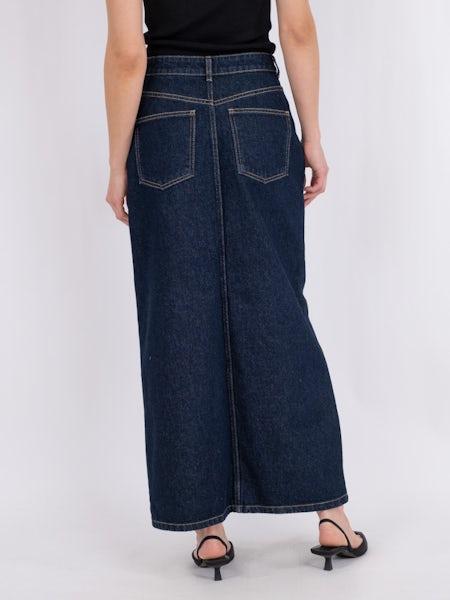 NEO NOIR Frankie D Skirt Dark Blue