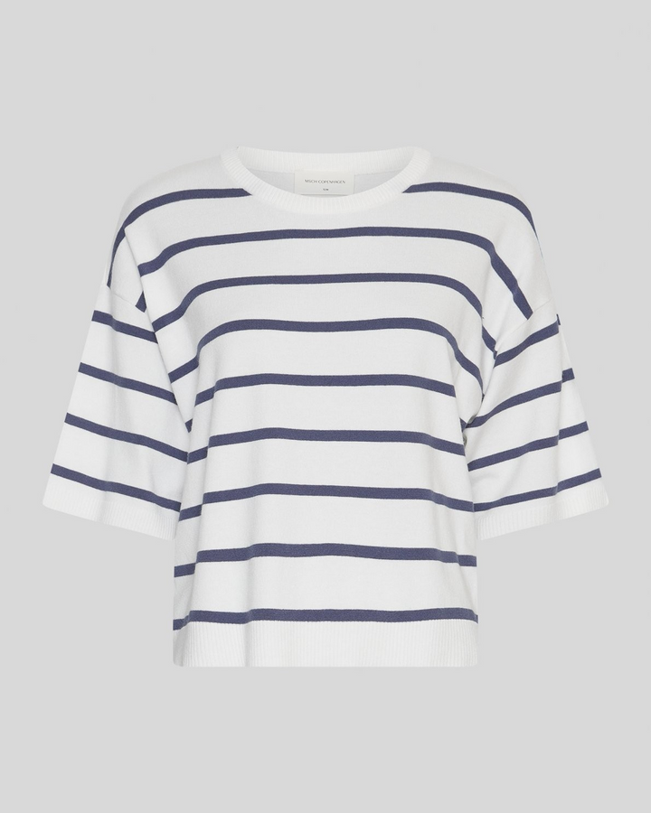 MSCH COPENHAGEN Geanine Rachelle 2/4 Pullover STP Egret/Oceana