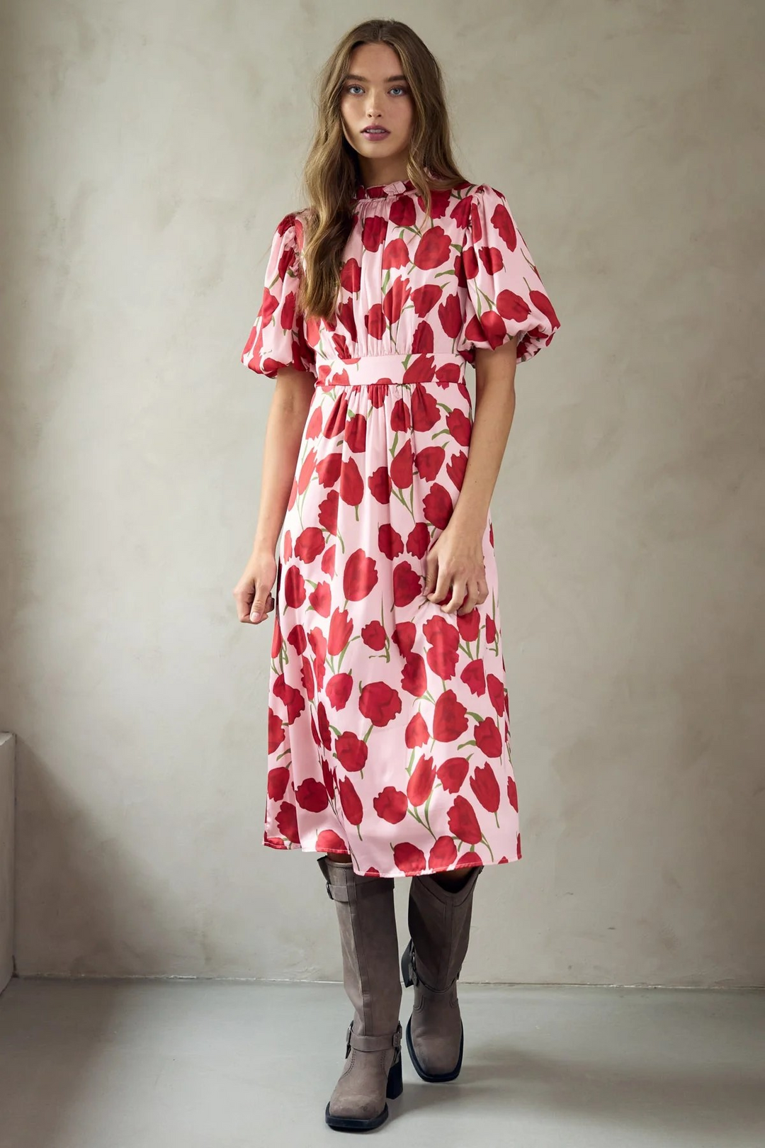 NOELLA Ruth Dress Tulip Print