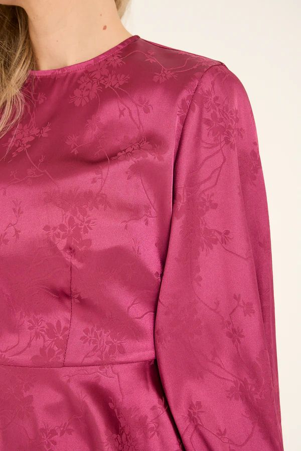 A-VIEW Camino Blouse Cabernet