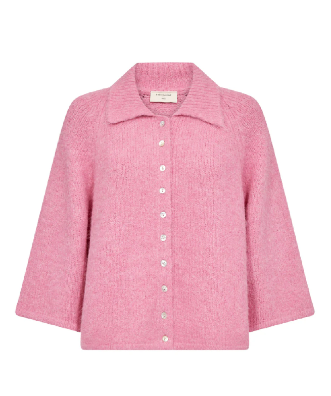 FREEQUENT FQgrslulu-Cardigan Wild Orchid Melange