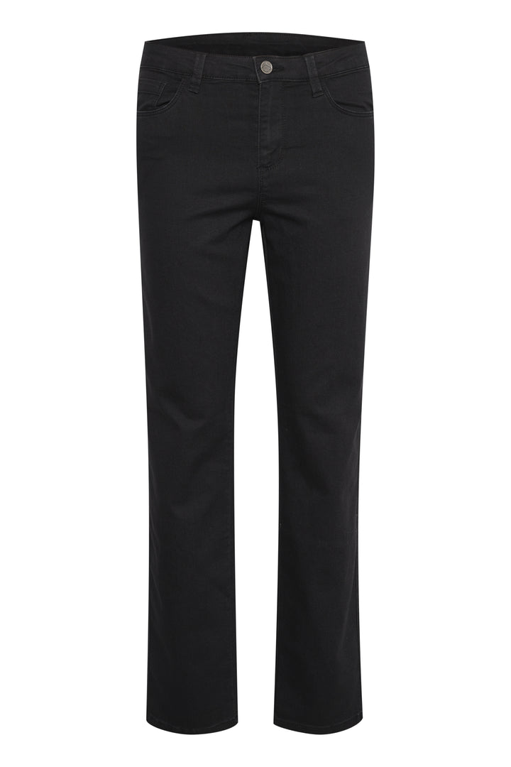 KAFFE KAvicky Straight Jeans Black Deep