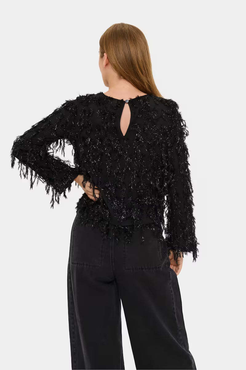 SAINT TROPEZ NinetteSZ Blouse Black