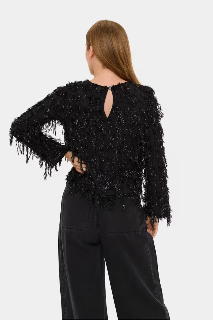 SAINT TROPEZ NinetteSZ Blouse Black