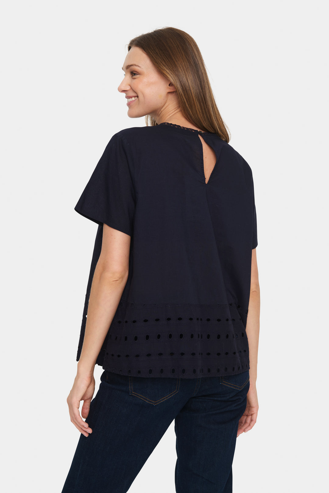 SAINT TROPEZ FrajaSZ Blouse Night Sky