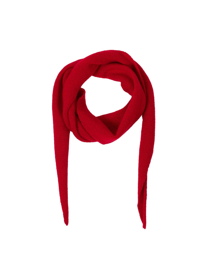 NEO NOIR Misty Knit Scarf Red