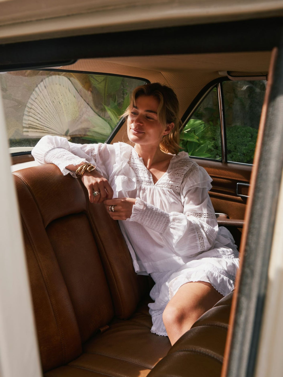NEO NOIR Mauri S Voile Blouse White