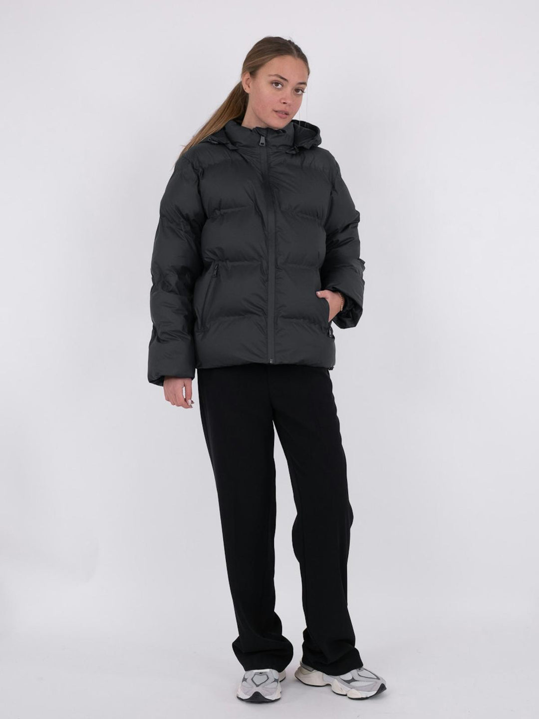 NEO NOIR Fox C Puffer Jacket Black