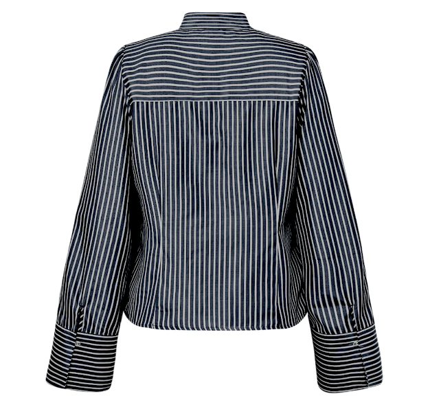 GOSSIA MicallaGO Shirt Black/White Stripes
