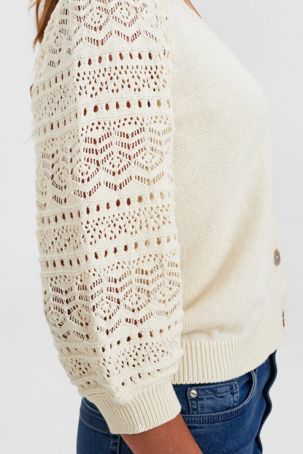 Nümph Nutia Cardigan Birch