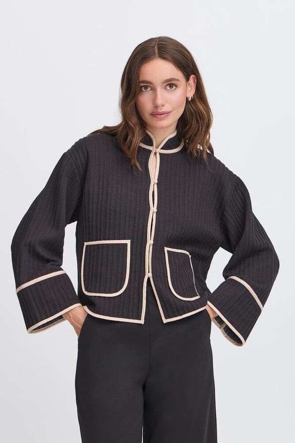 ICHI Ihkate Quilted Ja2 Black