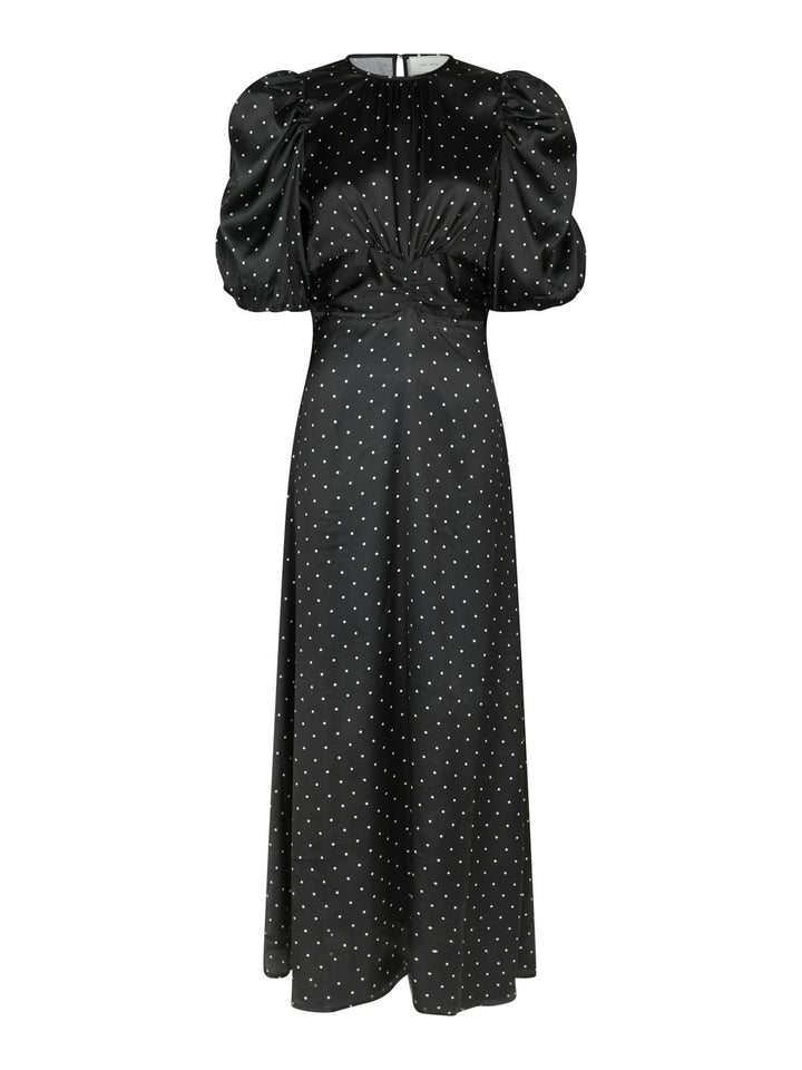 NEO NOIR Kikka Dot Dress Black