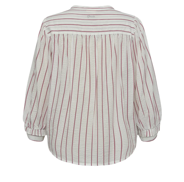 GOSSIA  SophiaGO Daimi Mo Blouse Rosa/Creme Stripes